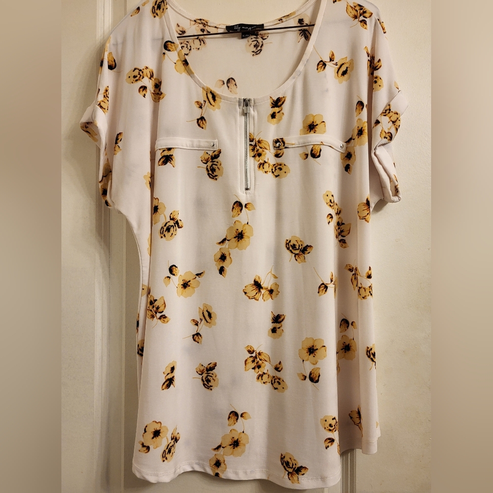 Floral Print Women's Top